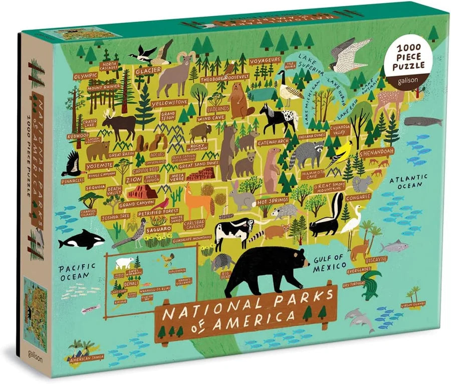 National Parks of America Puzzle