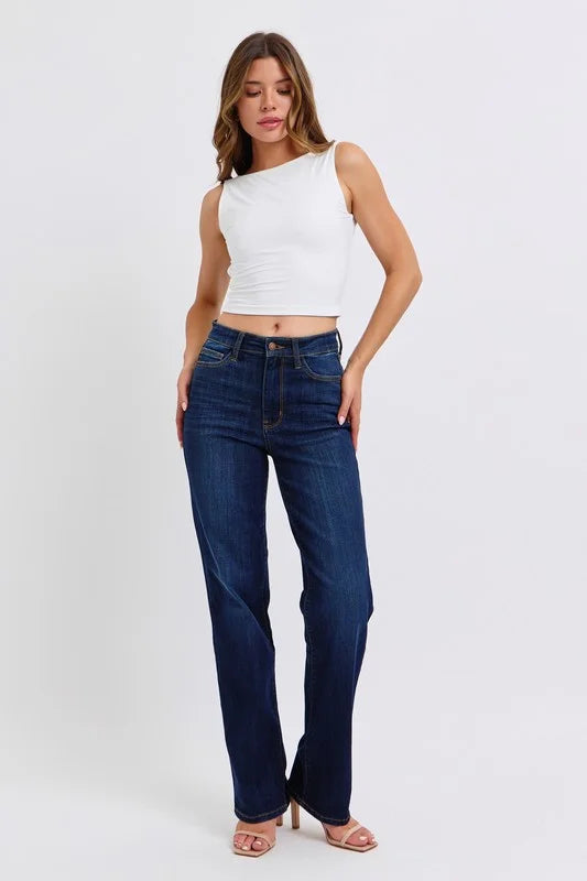 All You Need Judy Blue Straight Jeans