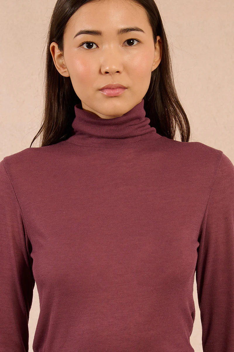 Ladies Light Knitted Turtleneck