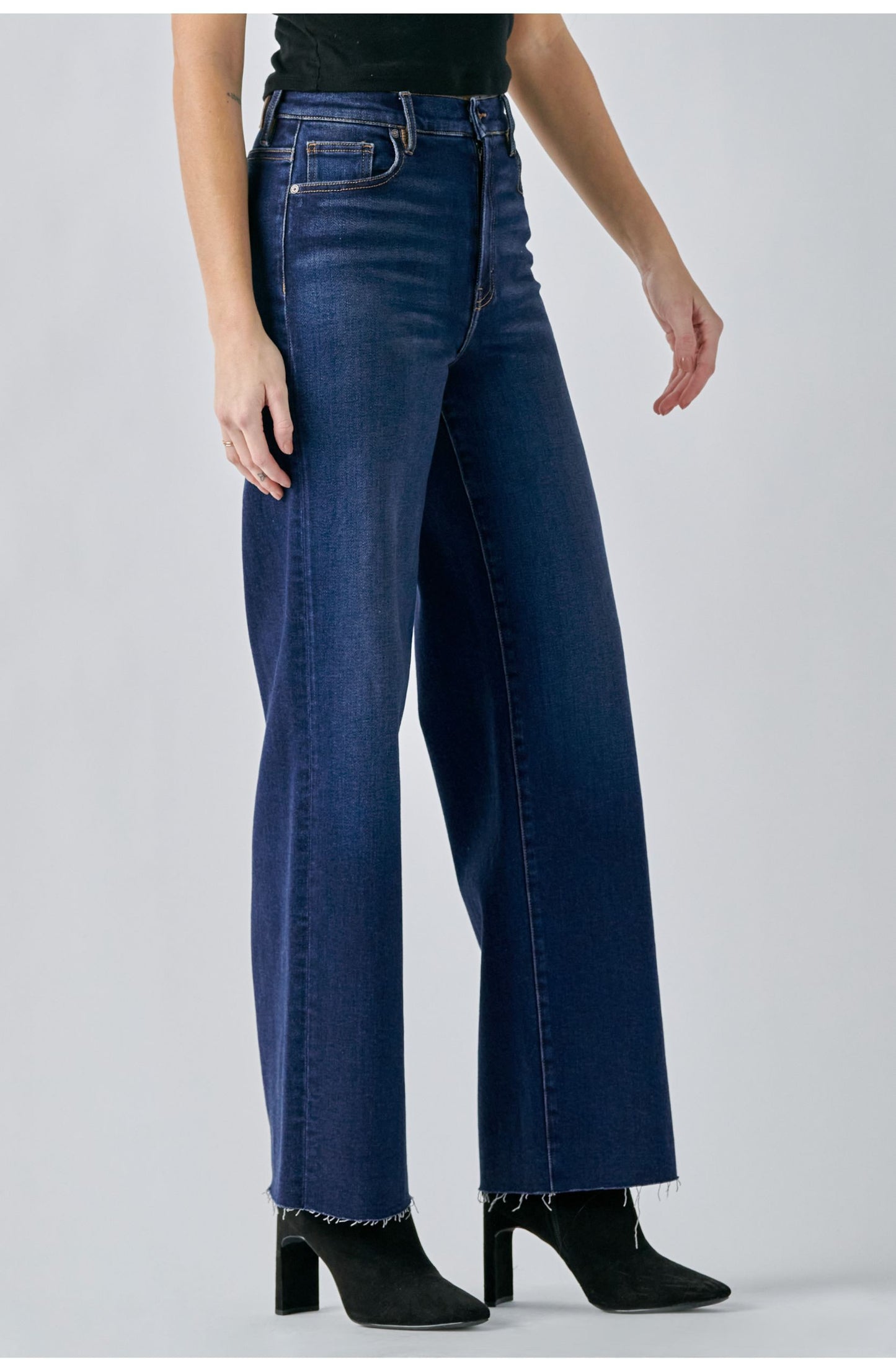 Hidden Jeans Dark Wash Stretch Dad Jean