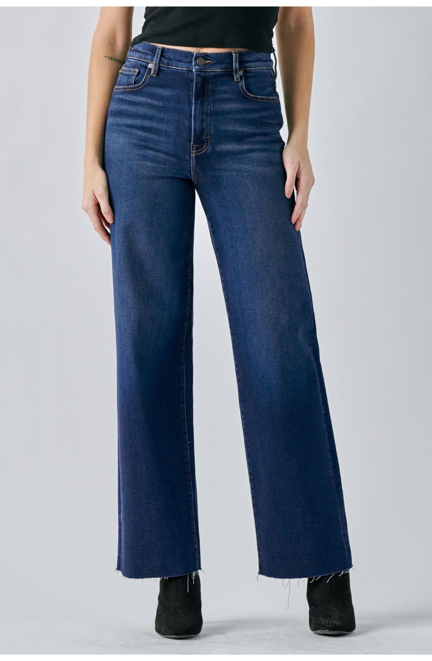 Hidden Jeans Dark Wash Stretch Dad Jean
