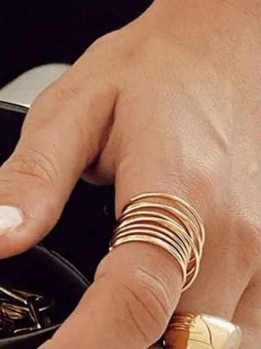 Call You Up Minimalist Stackable Ring