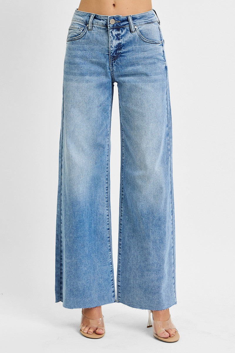 Risen Tummy Control High Rise Jeans
