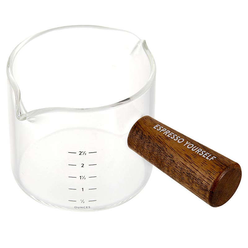 Love For Life Espresso Measuring Glass