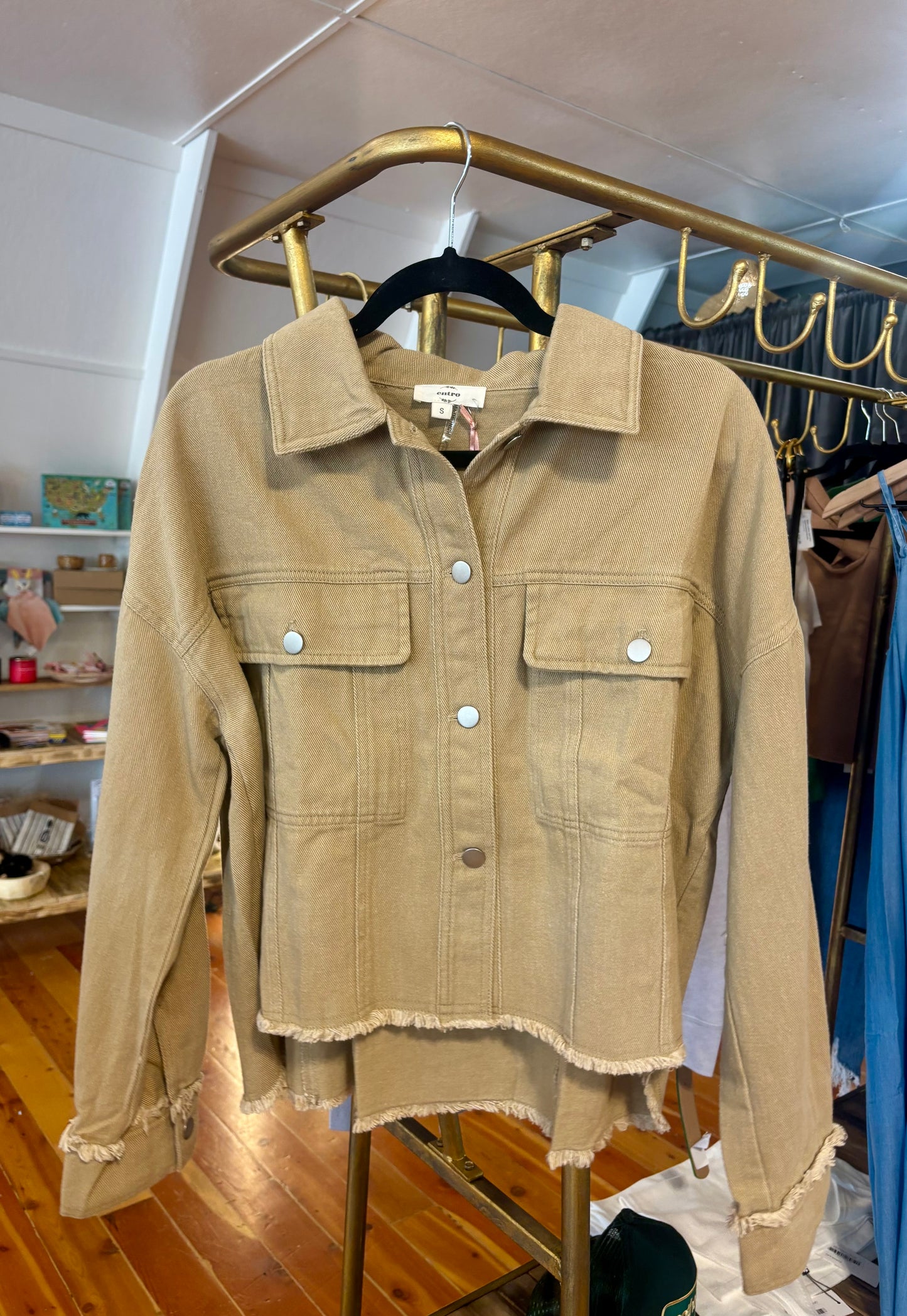 Entro Fall Button Up Jacket