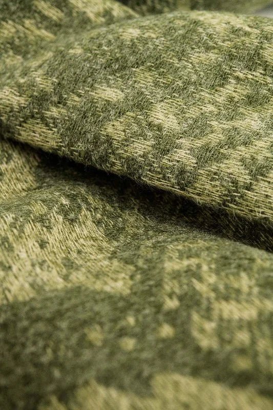 GREEN SNAKE PRINT SCARF