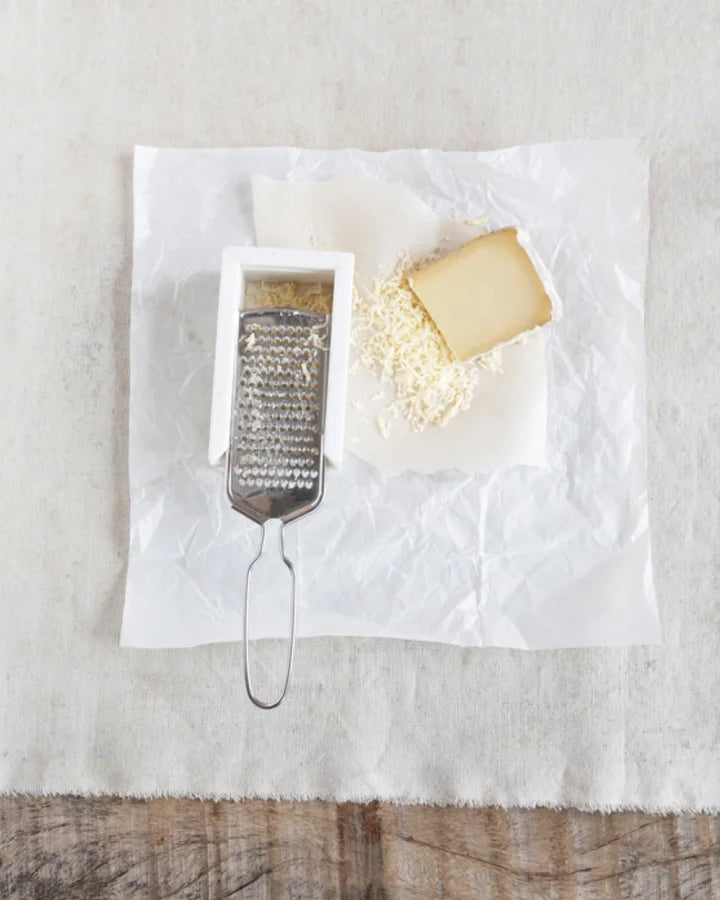 Marble and Stainless Steel Grater