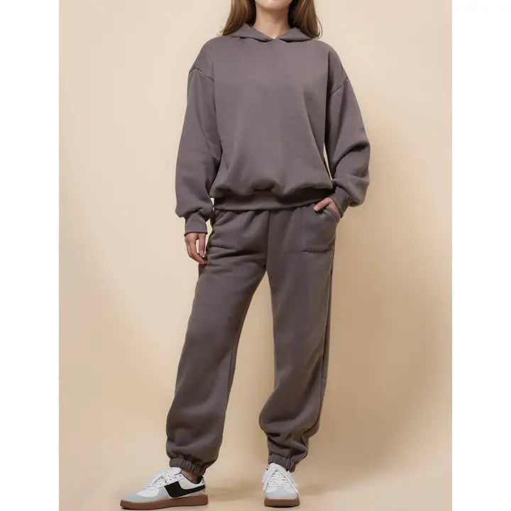 Hoodie Sweatshirt & Sweatpant Set