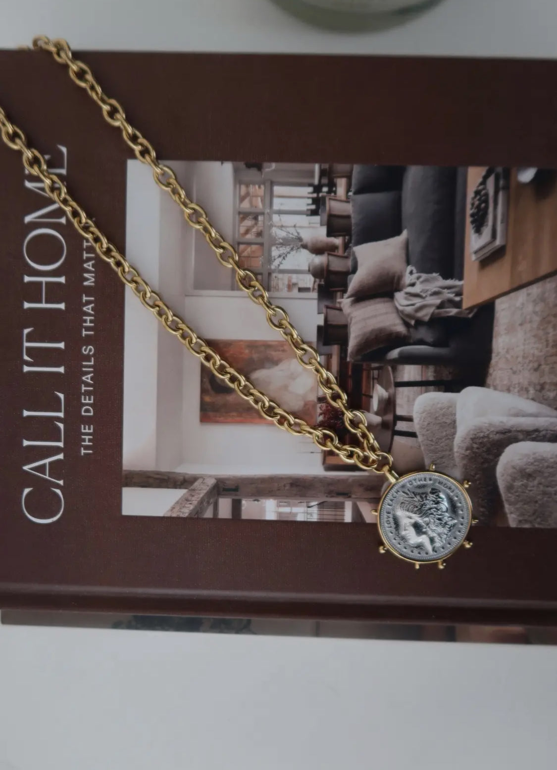 Vintage Inspired Coin Necklace