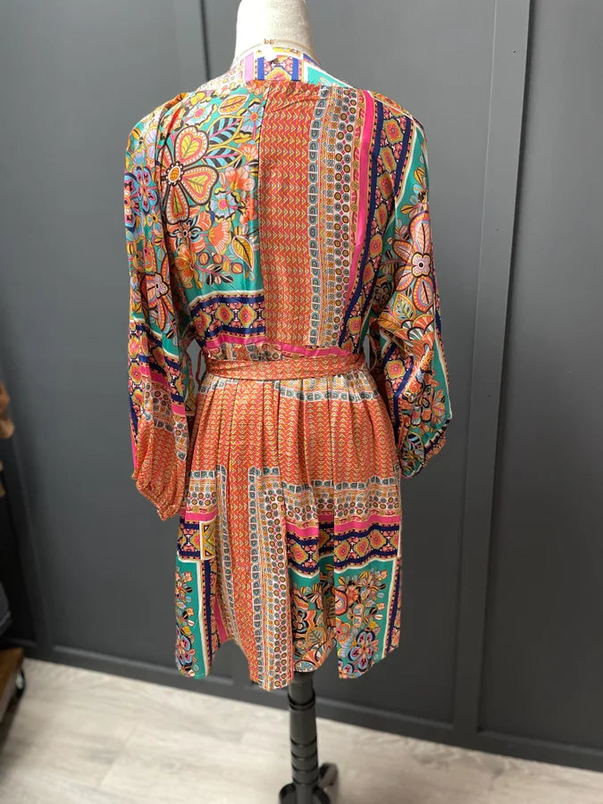 SIlk Molly Print Dress