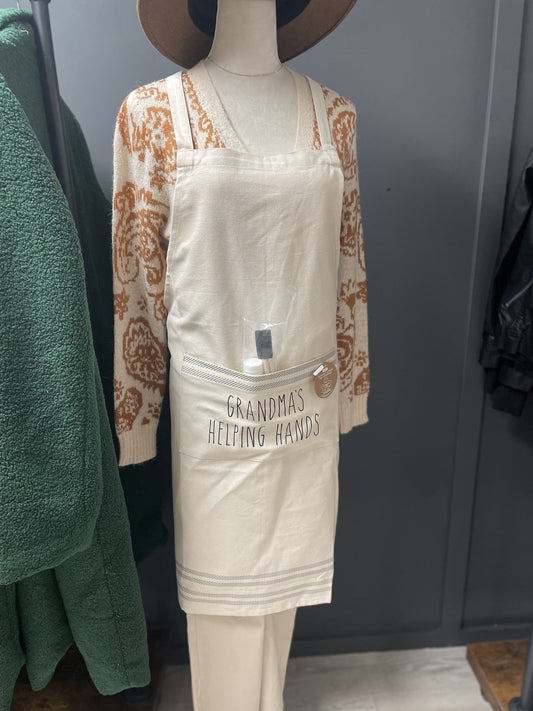 Grandma Handprint Apron Kit