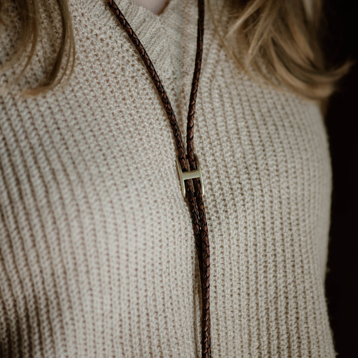 Shepherd Bolo Tie // Brass