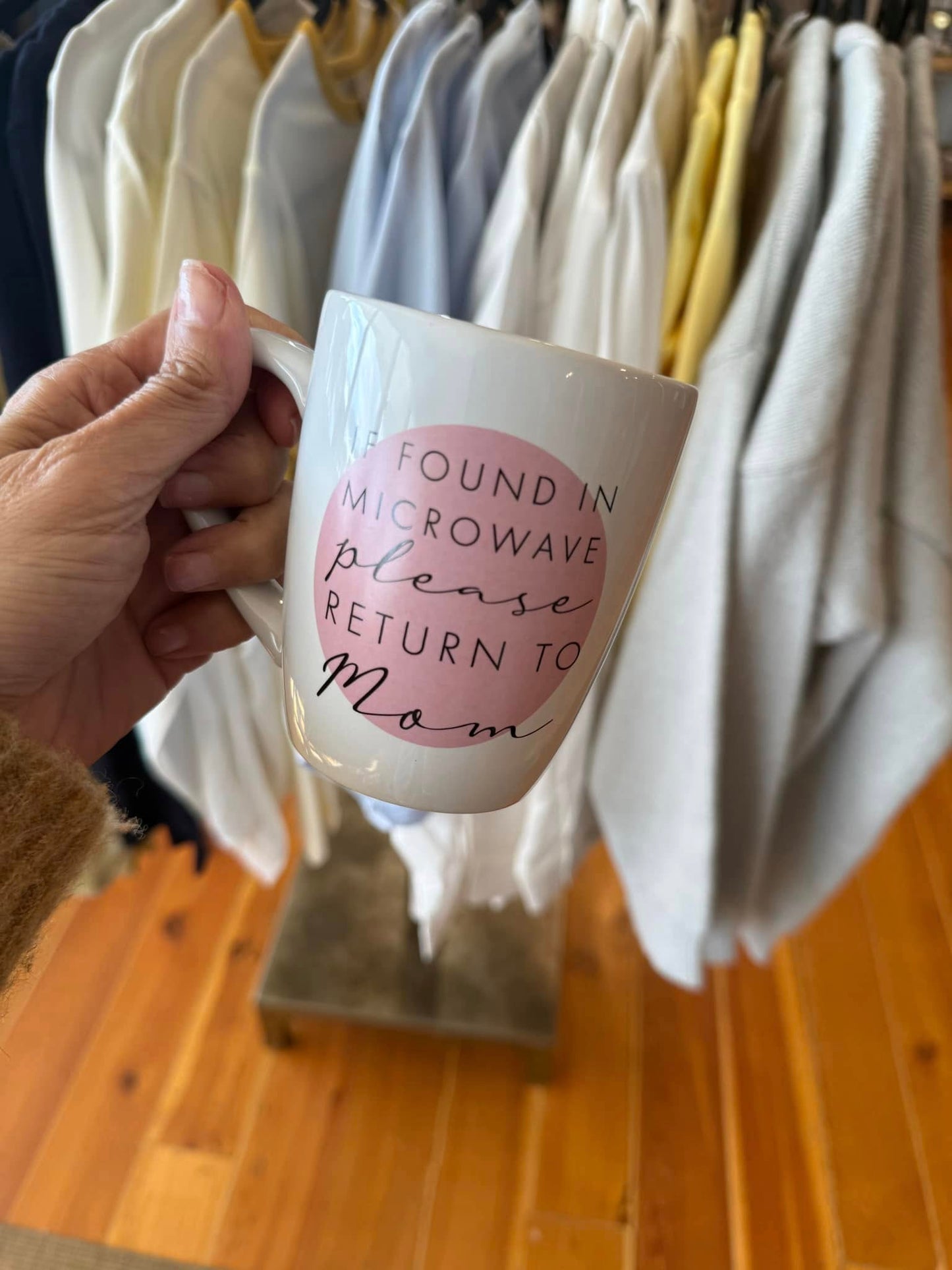 If Found in Microwave mug