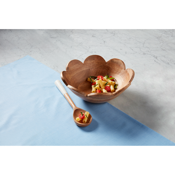 Scallop Bowl & Spoon Set