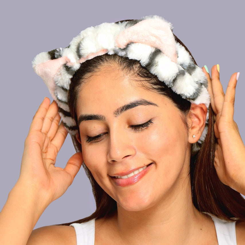 Meow Time Plush Spa Headband