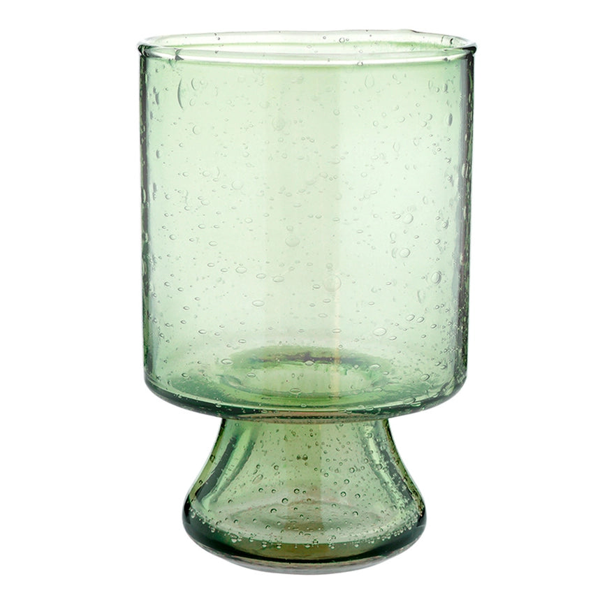 Seeded Glass - Dark Green