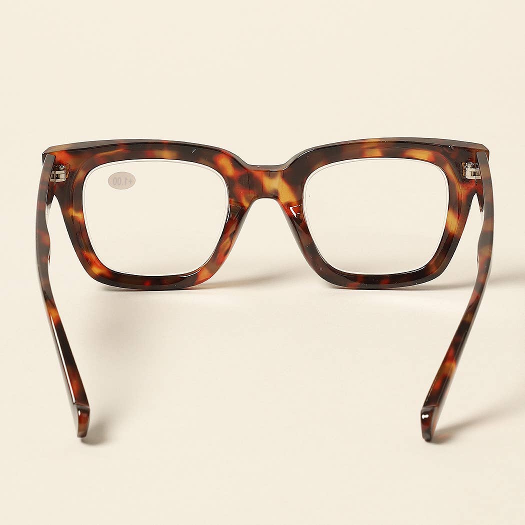 Women's Oversized Square Reading Glasses