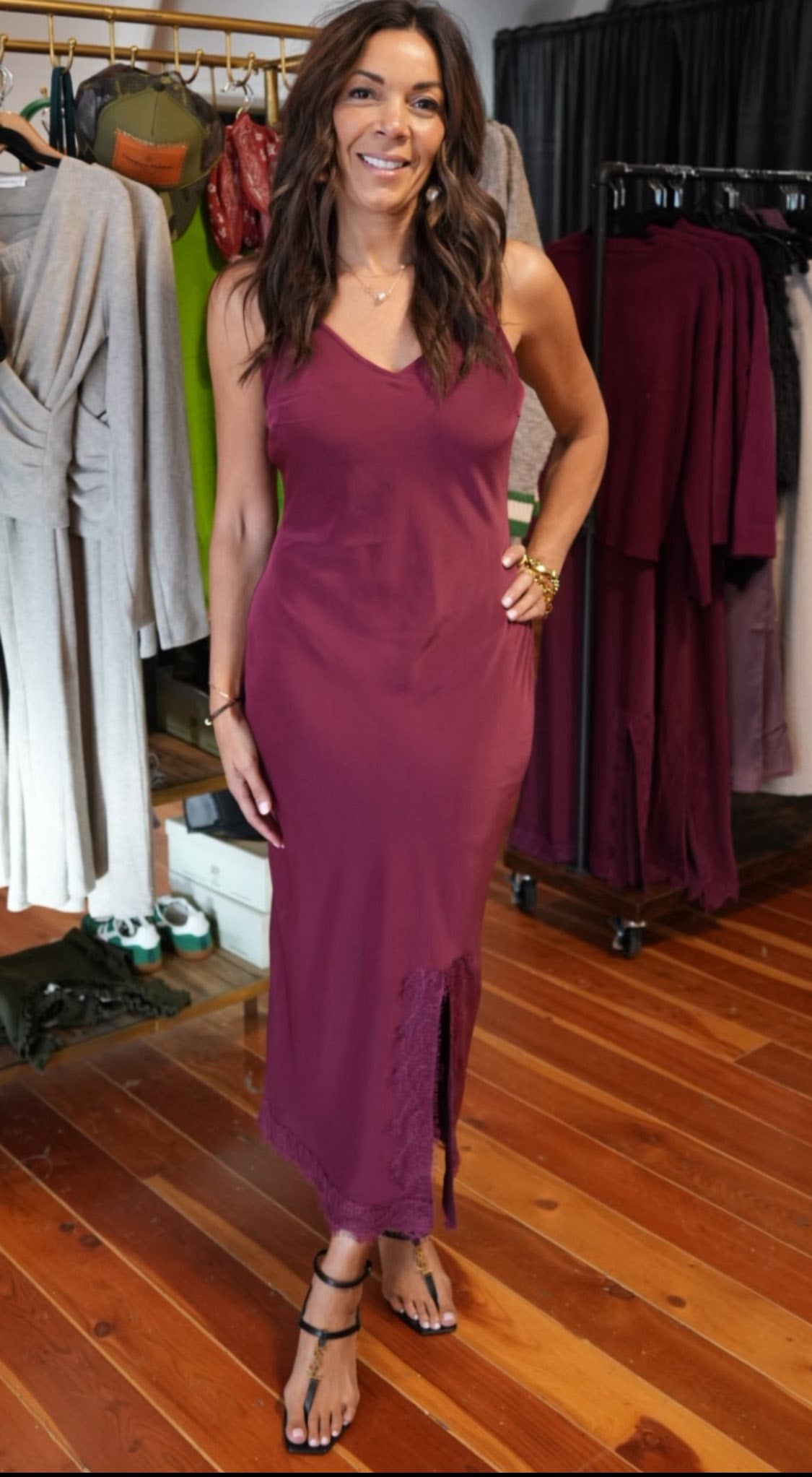 Two-Piece Dress and Sweater