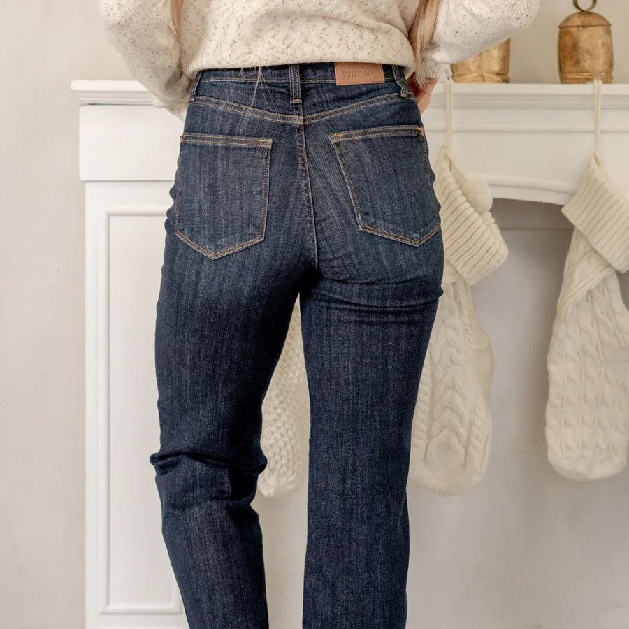 All You Need Judy Blue Straight Jeans