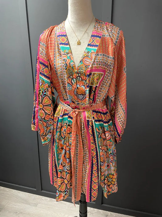 Silk Molly Print Dress