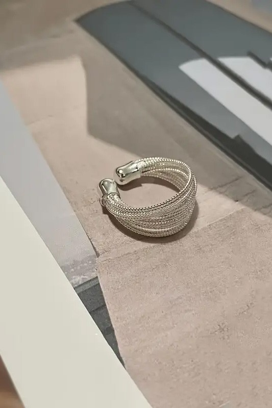 As They Are Adjustable Art Style Ring