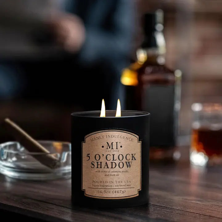 Manly Indulgence Classic+ 5 O' Clock Shadow Candle