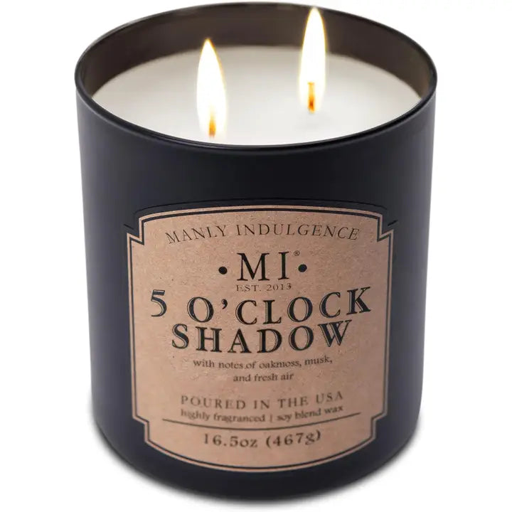 Manly Indulgence Classic+ 5 O' Clock Shadow Candle