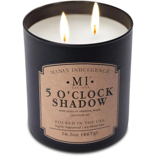 Manly Indulgence Classic+ 5 O' Clock Shadow Candle