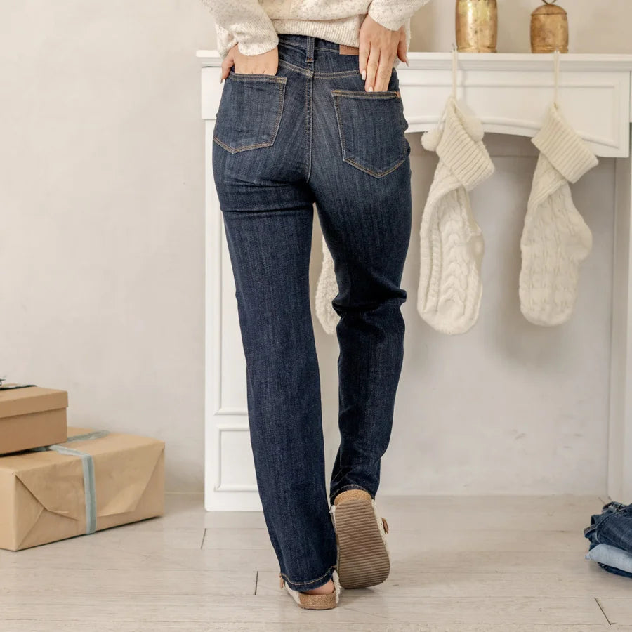 All You Need Judy Blue Straight Jeans