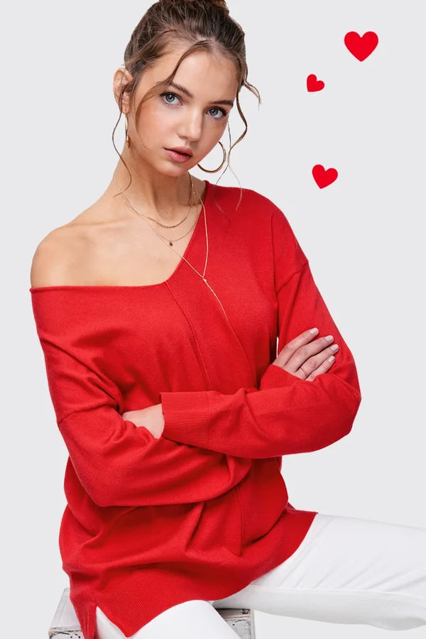 Soft Lightweight V-neck Sweater