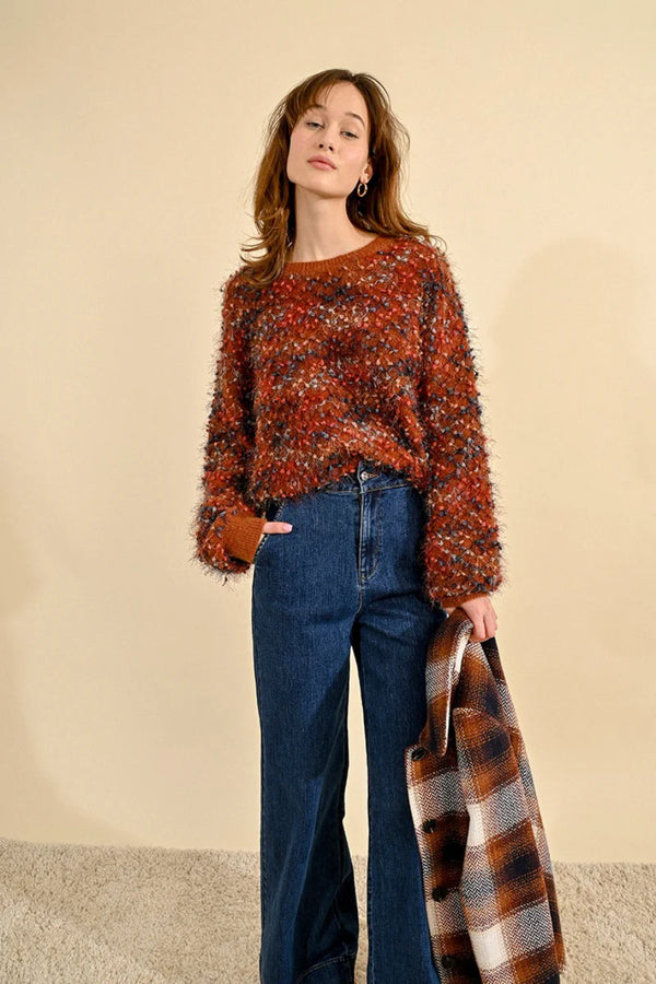 Molly Bracken Retro Vibes Wide Leg Jeans