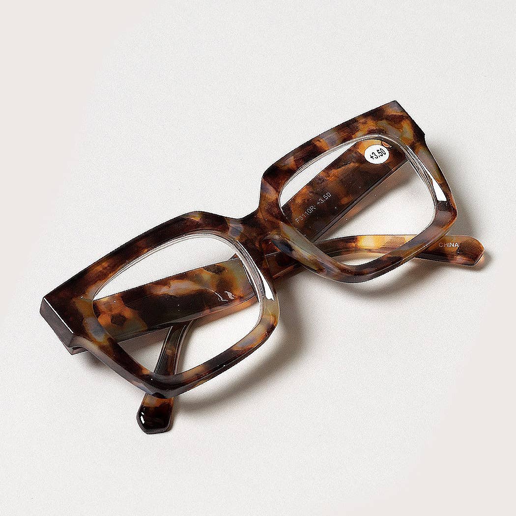 Women's Bold Square Reading Glasses