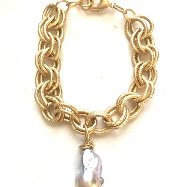 Jackie - Bracelet with Baroque Pearl