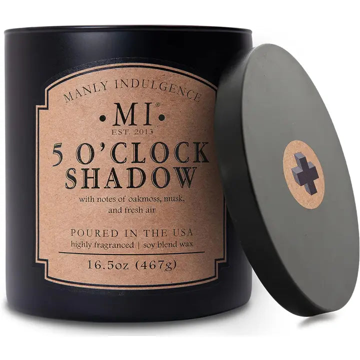 Manly Indulgence Classic+ 5 O' Clock Shadow Candle