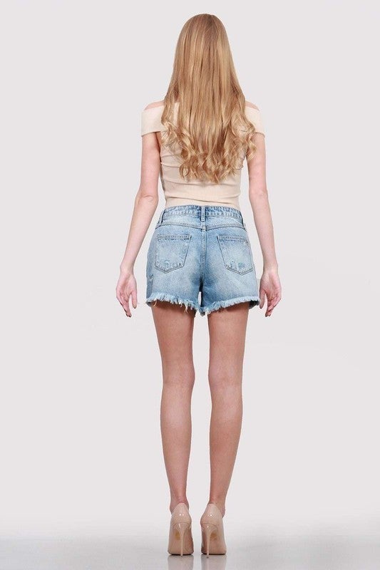 Special A High Rise Shorts W/ Inner Buttons