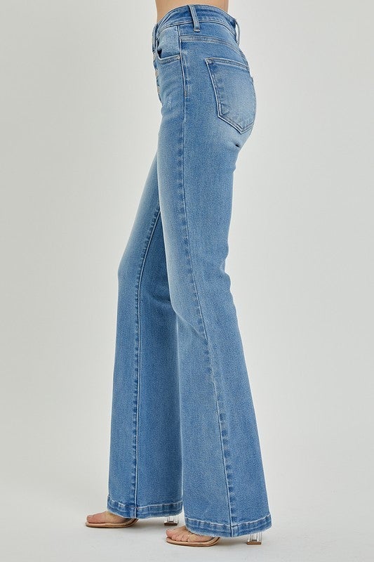 Risen Fresh Start High Rise Boot Cut Jeans