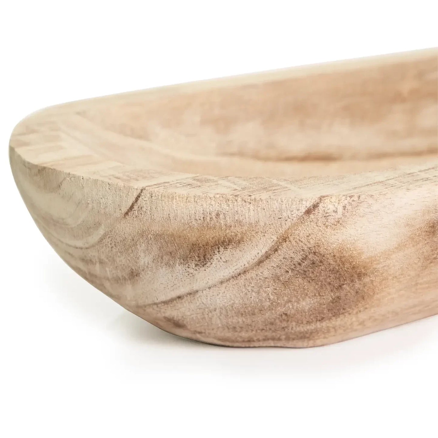 Paulownia Wood Dough Bowl