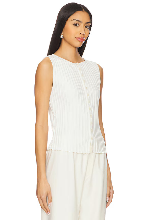 Free People Tilly Vest Ivory