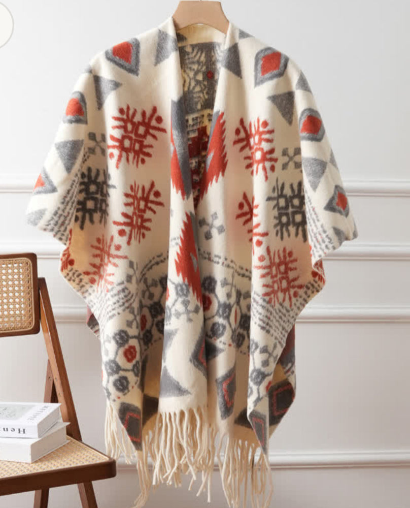 Eastwood Fleece Shawl Wrap