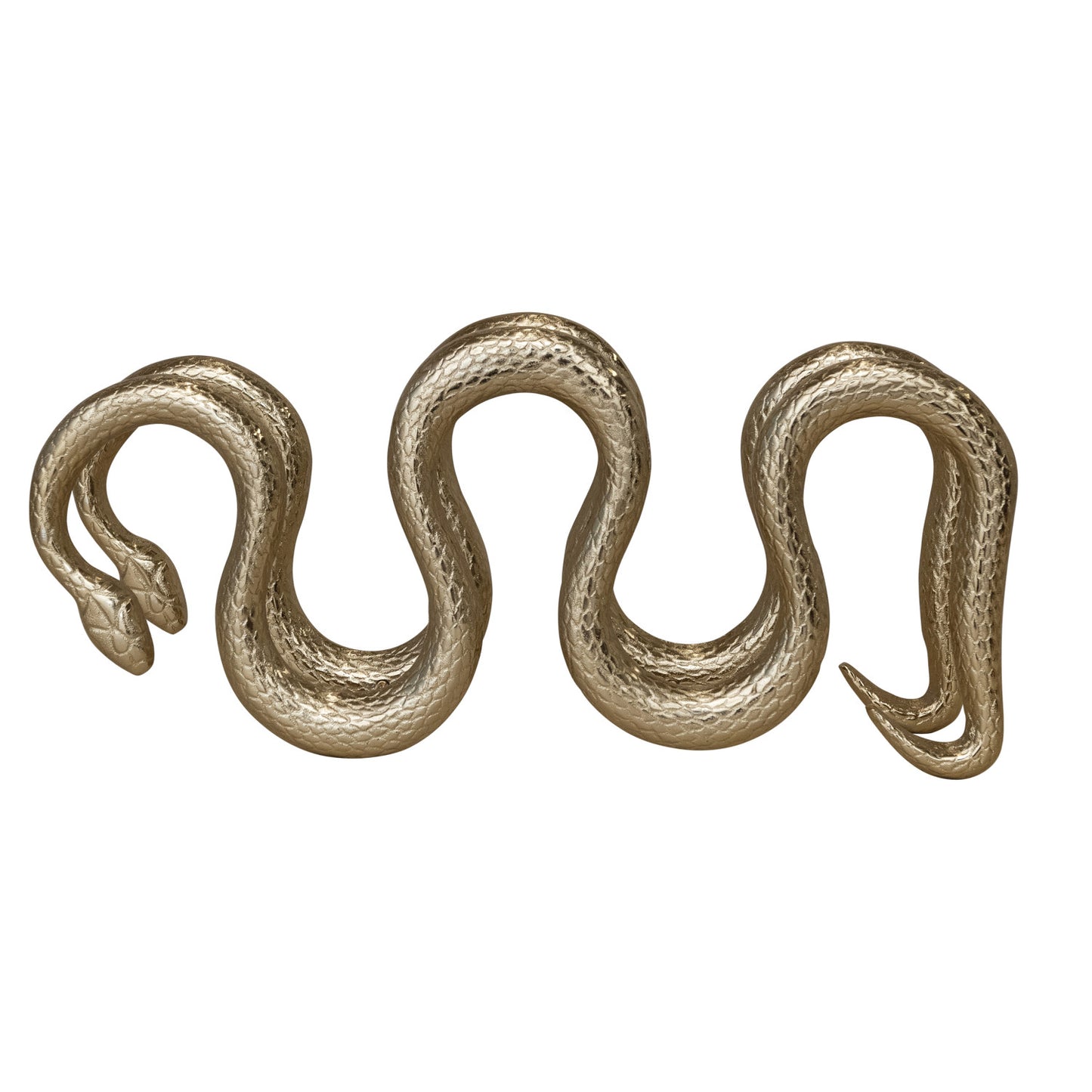 Cast Aluminum Snake Shaped Bottle Holder