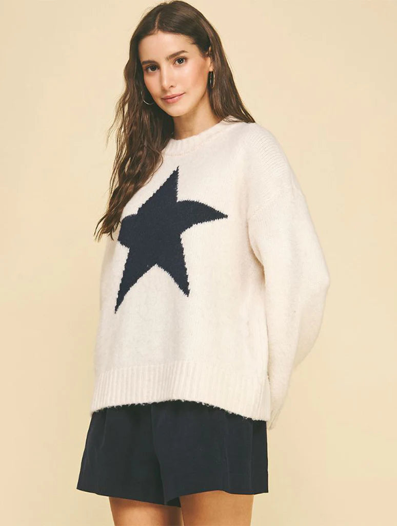 PInch Star Sweater