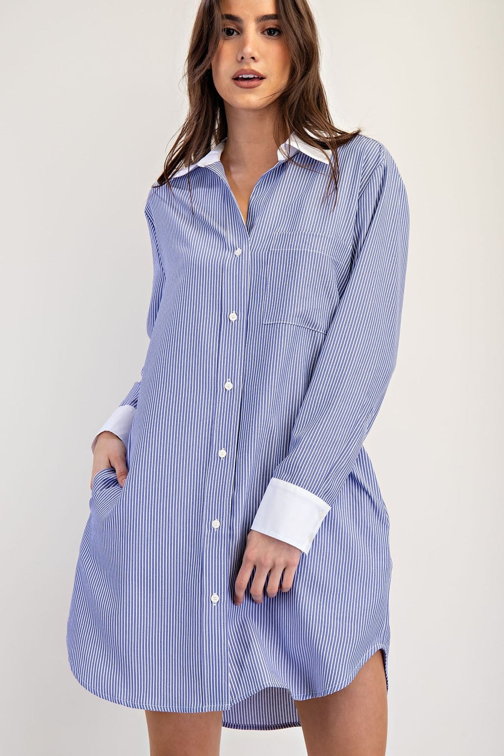 Work to Play Striped Dress