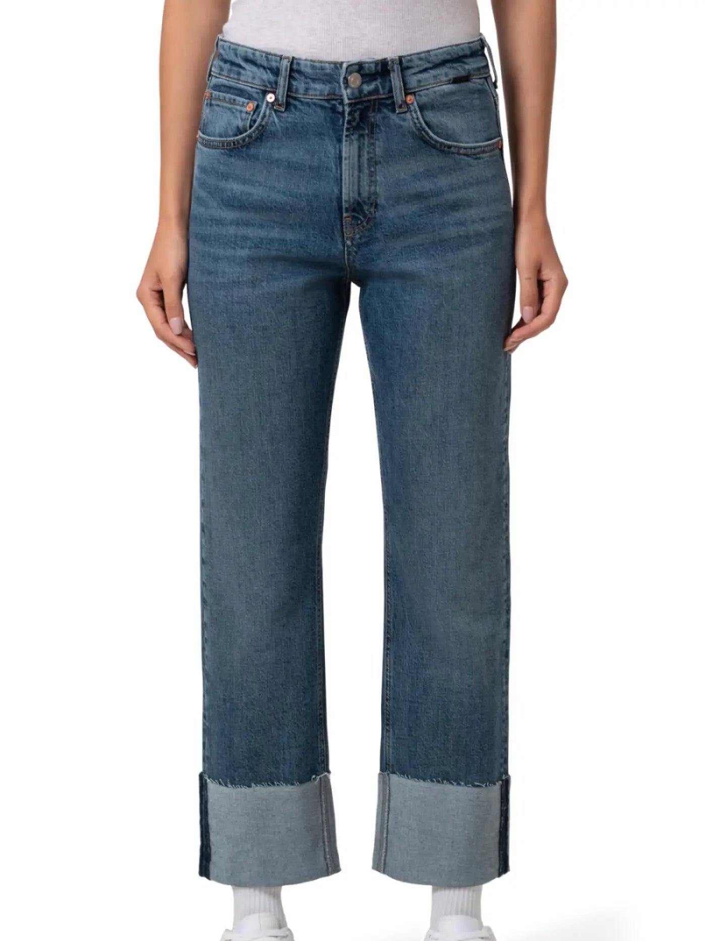 Mavi Savannah Cuffed Shaded Classic Blue