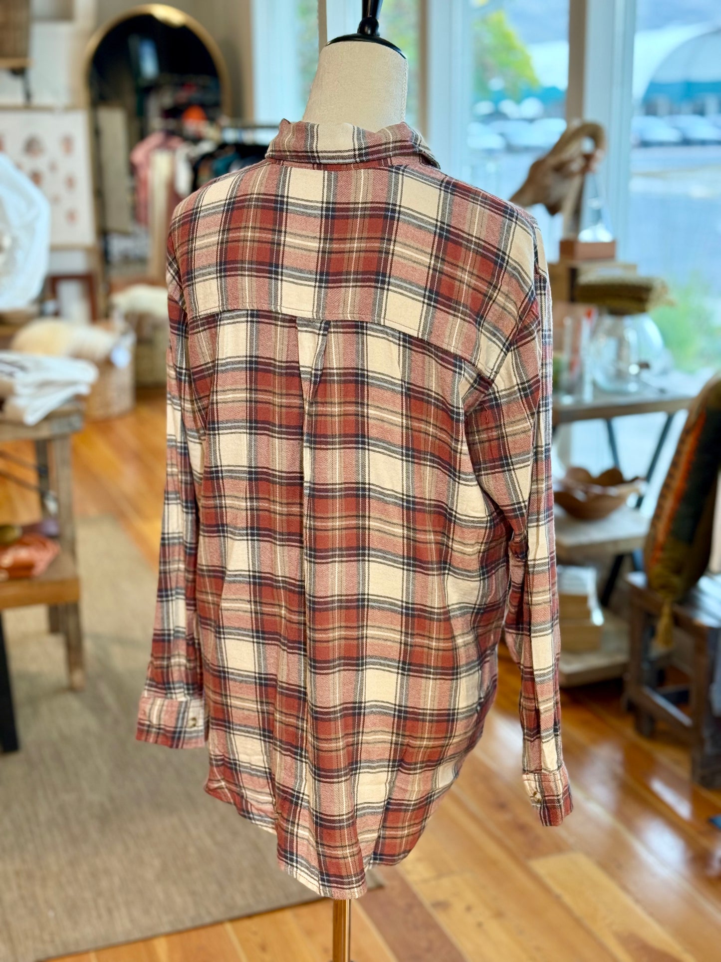 Classic Plaid Button Up