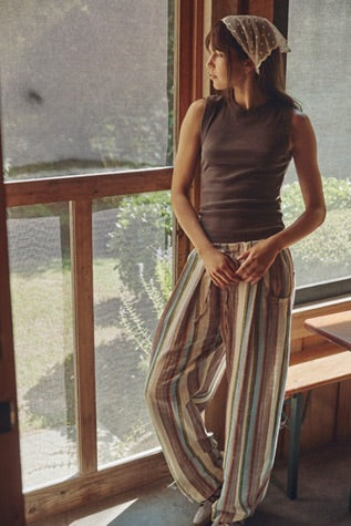 Free People Murphy Tank - Chocolatier