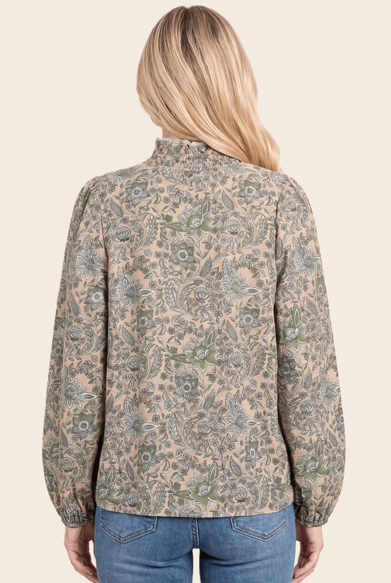 Olive Garden Floral Blouse