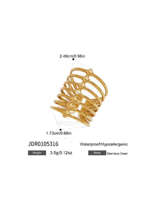 Adjustable Stacked Ring