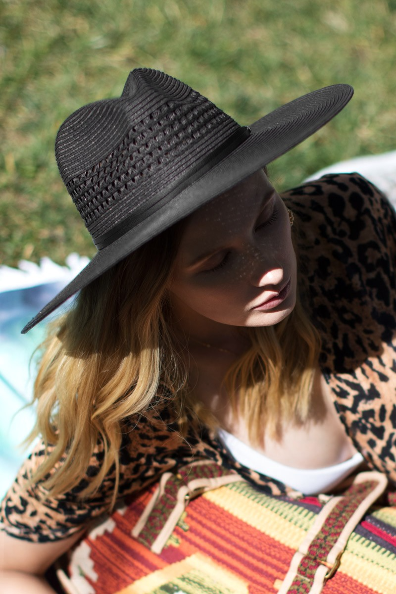 Sunny Days Woven Panama Hat