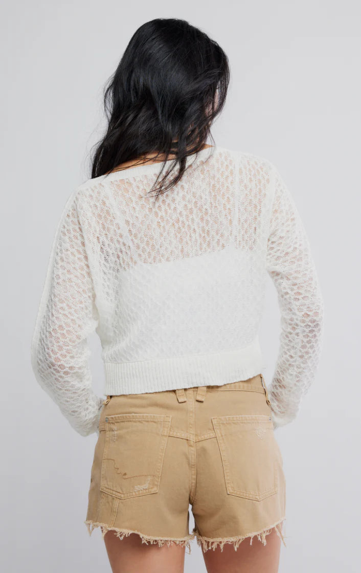 Free People Maris Fine Gauge Cardi