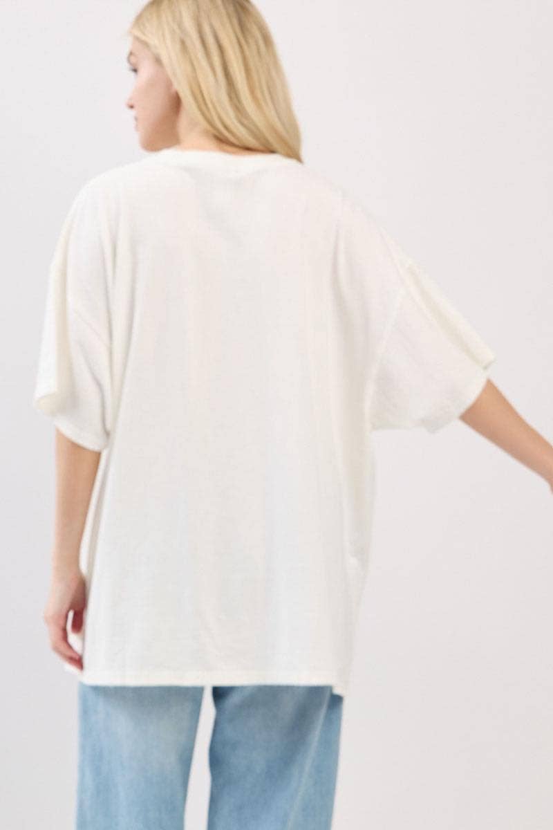 Tiger Elements Graphic Oversized Seamless Box Tee